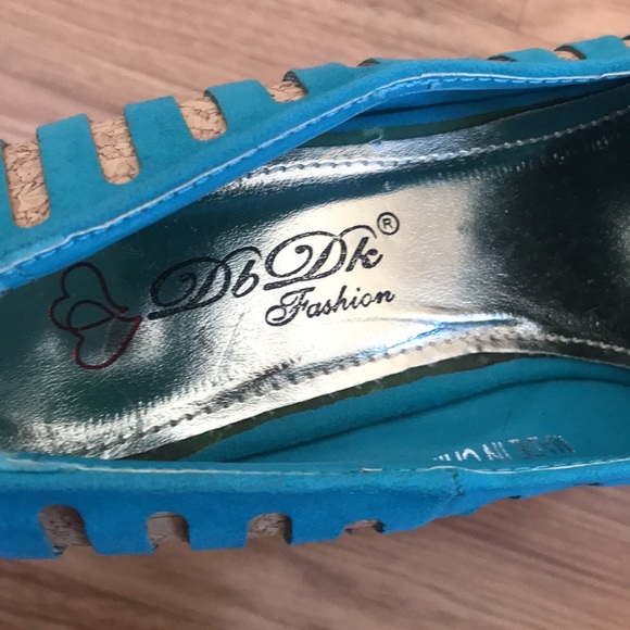 Db Dk fashion wedge school dance size 7 1/2 - Picture 5 of 5